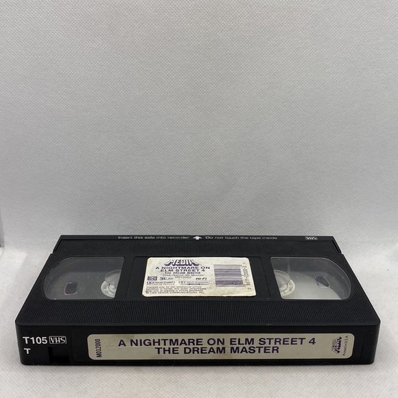 A Nightmare On Elm Street 4 The Dream Master VHS Horror Movie Original 1988 - Picture 9 of 9